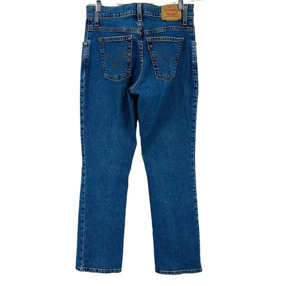 Levis 550 Womens Blue Medium Wash Denim Bootcut Jeans Size 6M - Picture 8 of 9